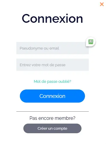 Accesso dei membri del BIG BESTINGAME CASINO