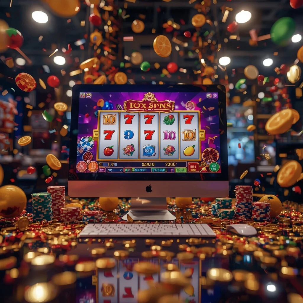 slot machine sullo schermo BIG BESTINGAME CASINO